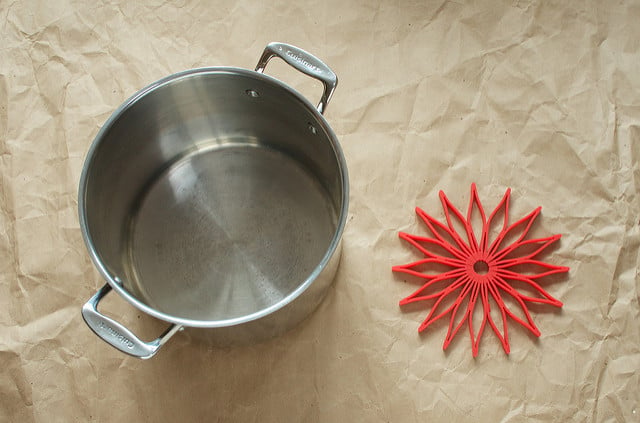 Brown spots on stainless steel pot after boiling water for a long time? :  r/cookware