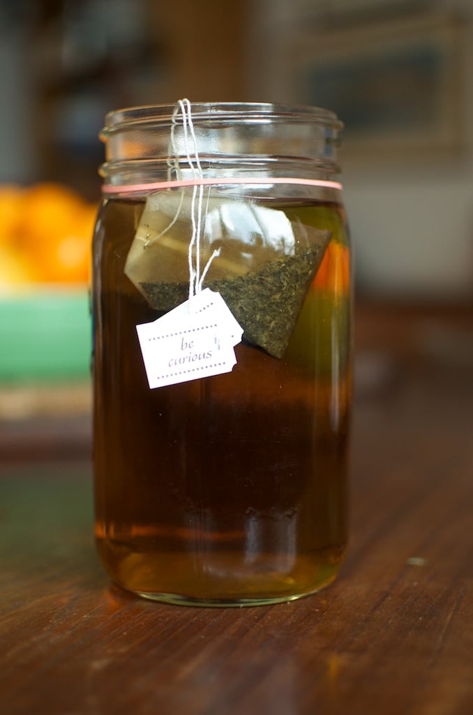 Brewing Tea in Jars + Keeping Tea Bags in Place – Food in Jars