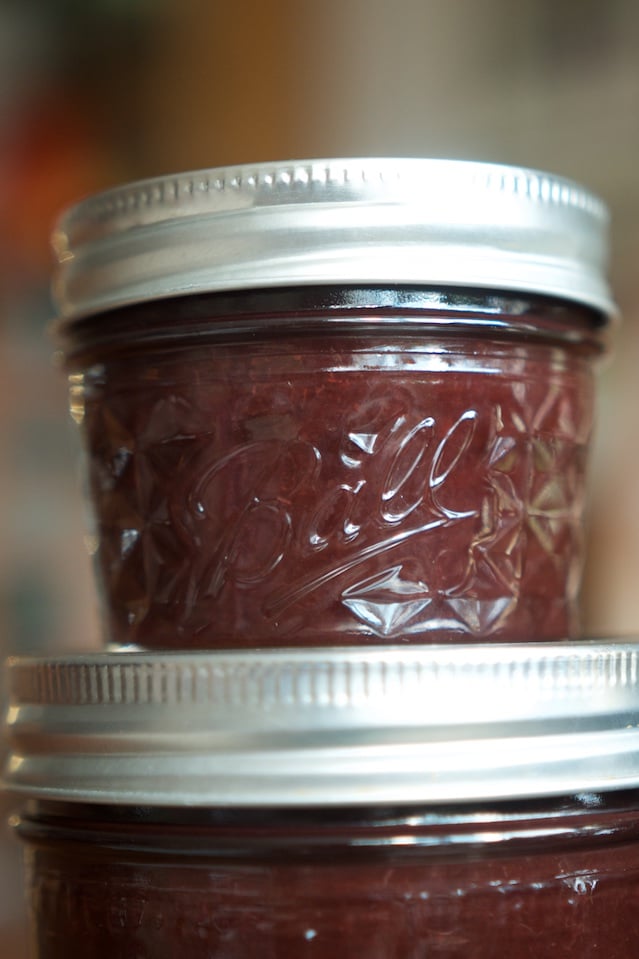 Sweet Cherry Barbecue Sauce Food In Jars