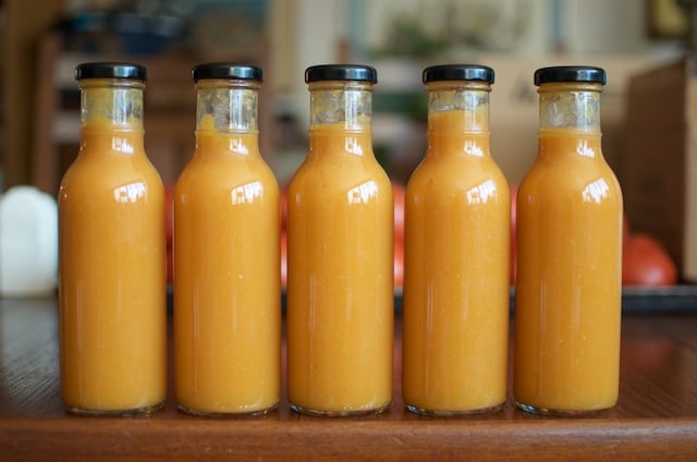 Three Pepper Peach Finishing Sauce