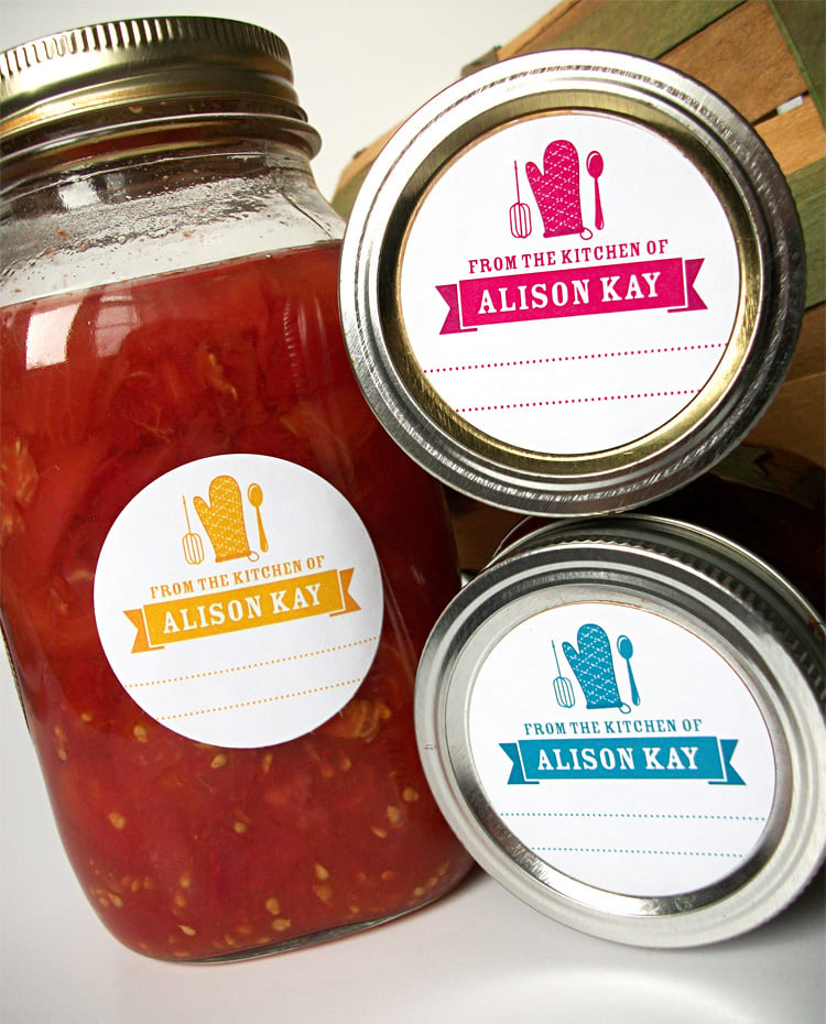 blank canning jar labels