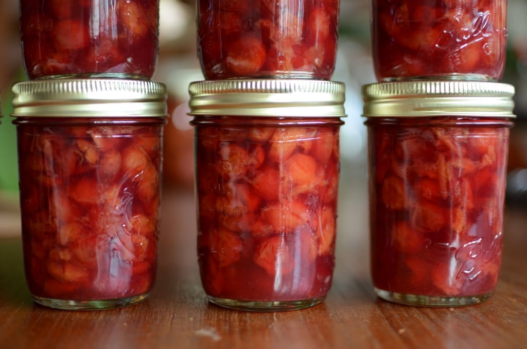 Low Sugar Sour Cherry Jam – Food in Jars