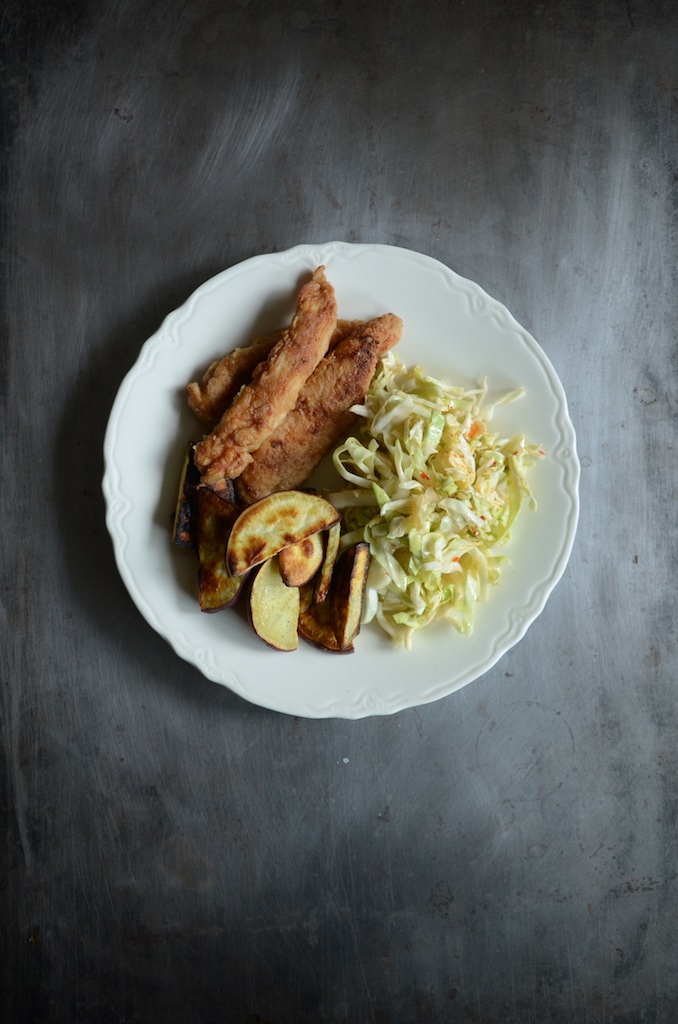 Blue Apron Chicken Tenders Plated Food In Jars