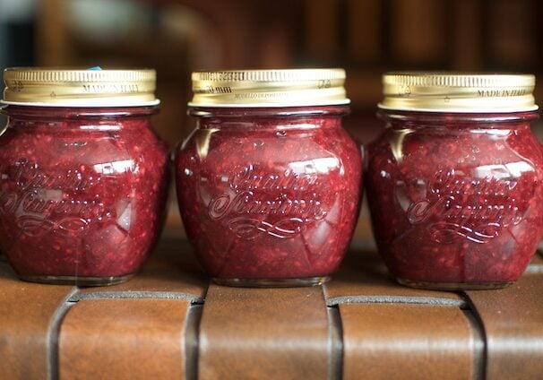 blackberry rhubarb jam - Food in Jars